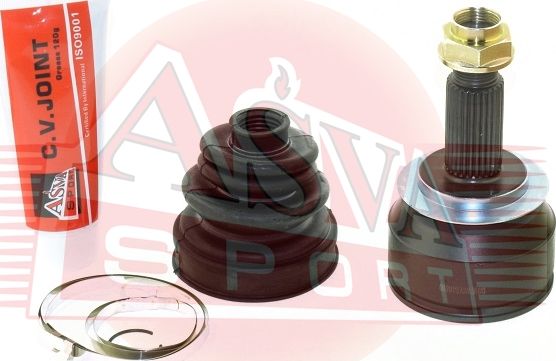 Шрус наружный (граната) Asva передний для Subaru Forester IV 2012-2018. Артикул SB-S13