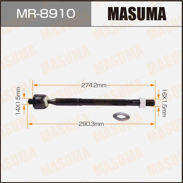 Рулевая тяга Masuma правая/левая для Toyota Ipsum II (M20) 2001-2010. Артикул MR-8910