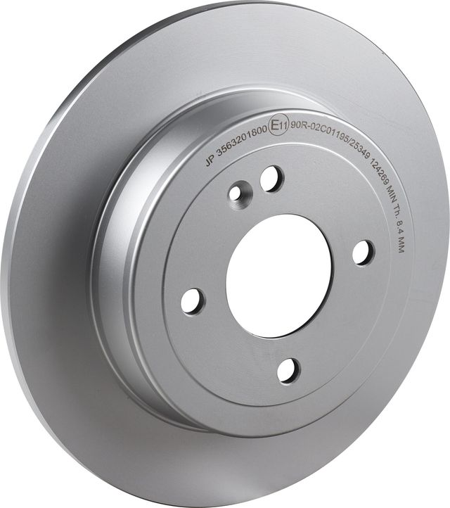Тормозной диск JP Group задний для Hyundai Solaris I 2010-2017. Артикул 3563201800