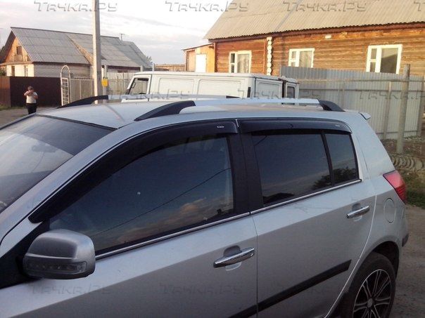 Дефлекторы SIM для окон Geely MK хэтчбек 2008-2015. Артикул SGEEMKH1032 - купить