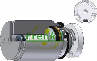 Поршень тормозного суппорта Frenkit. Артикул K365101R