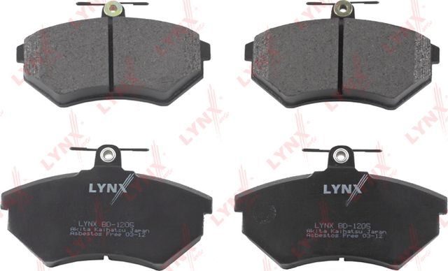 Тормозные колодки LYNXauto передние для Chery Tiggo (T11) I 2010-2014. Артикул BD-1205