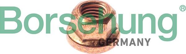 Гайка М8 шестигранная самоконтрящаяся Borsehung. Артикул B10639