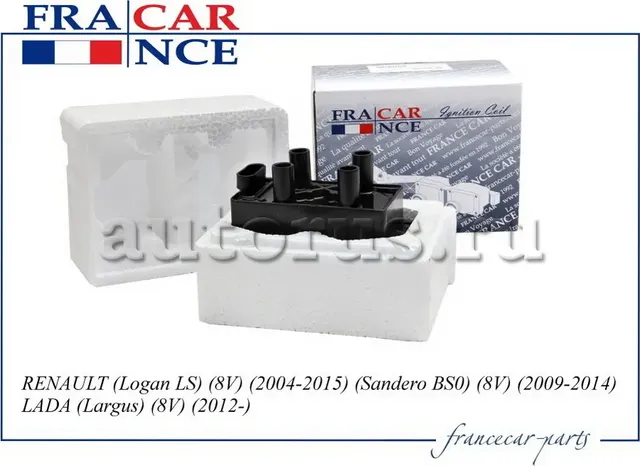Катушка зажигания LADA/RENAULT LARGUS/LOGAN 04 (Francecar) Francecar. Артикул FCR210350