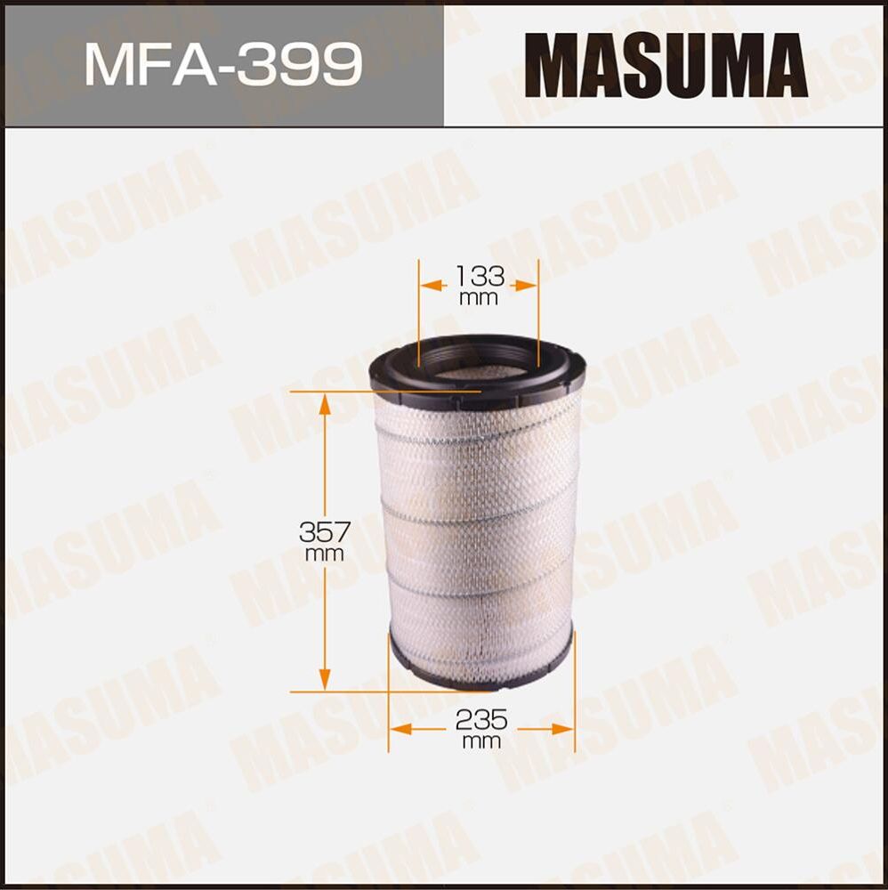 Воздушный фильтр Masuma. Артикул MFA-399