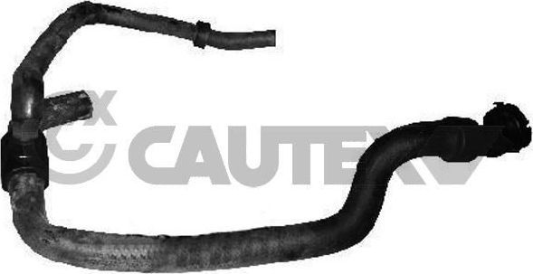 Патрубок системы охлаждения (радиатора) Cautex. Артикул 011341