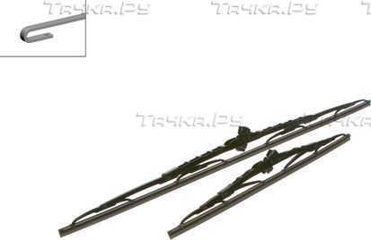 Щетки стеклоочистителя (дворники) Bosch для Kia Rio III 2011-2017. Артикул 3 397 118 324