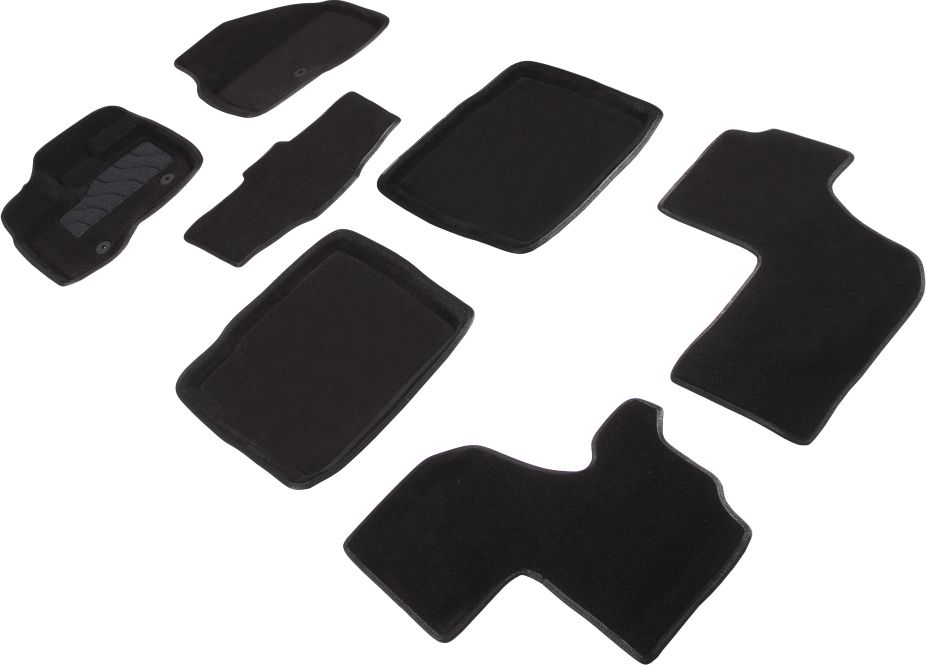 Коврики Seintex 3D ворсовые для салона Ford Explorer V (V- до 3,5) 2010-2015. Артикул 88356