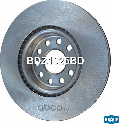 Диск тормозной Krauf. Артикул BDZ1025BD