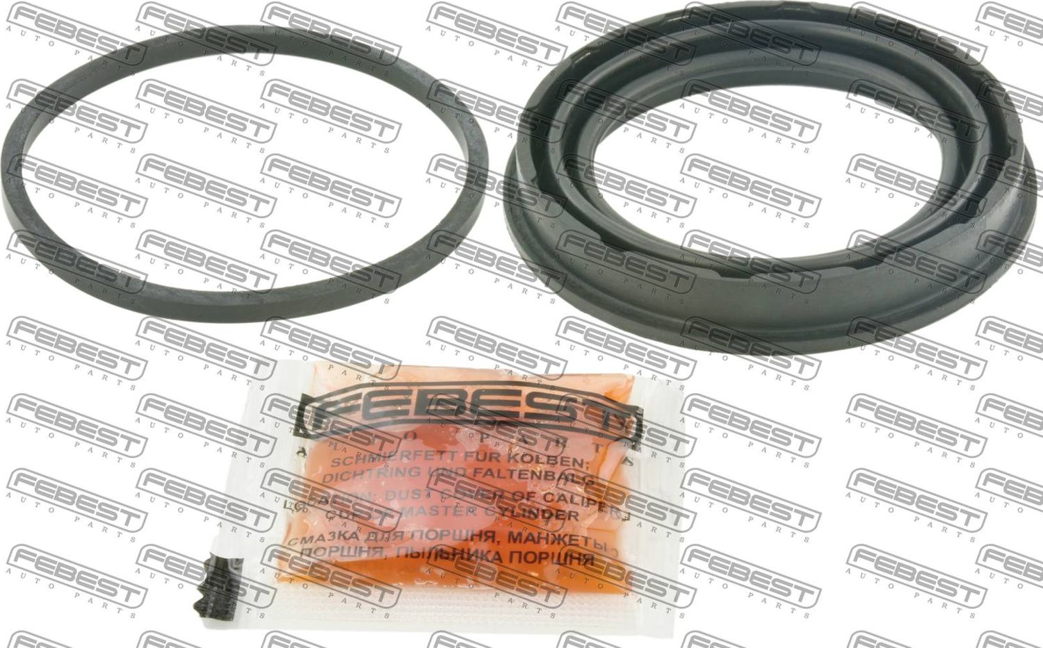 Ремкомплект тормозного суппорта Febest. Артикул 2075-CONF