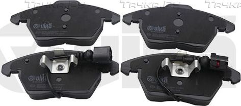 Тормозные колодки Vika (органический) передние для SEAT Leon II 2005-2013. Артикул 66980939201