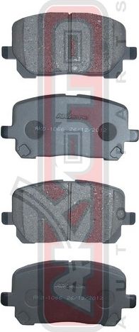 Тормозные колодки Akyoto Packing AKYOTO. Артикул AKD-1066