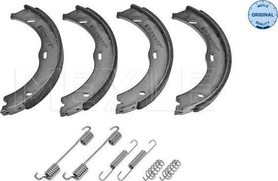 Тормозные колодки (стояночная тормозная система) Meyle Original. Артикул 014 533 0002/S