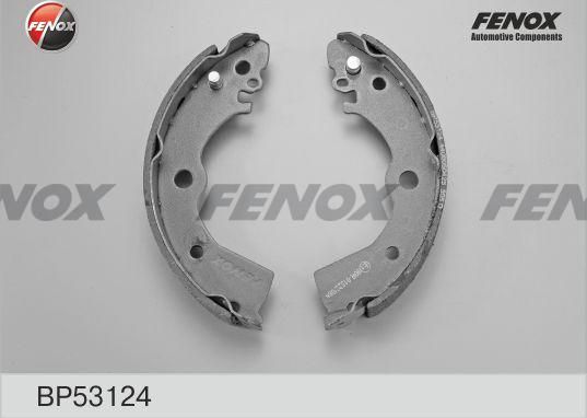 Тормозные колодки Fenox. Артикул BP53124