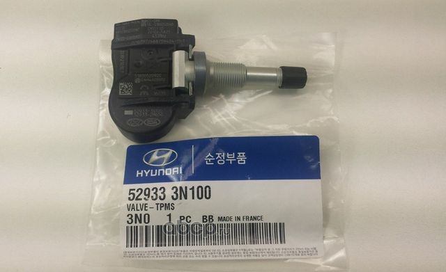Датчик давления в шинах Hyundai / KIA. Артикул 529333N100