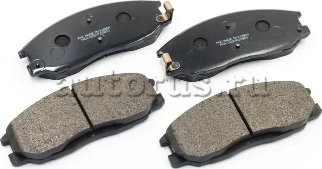 КОЛОДКИ ТОРМОЗНЫЕ (Parts-Mall). Артикул PKA023