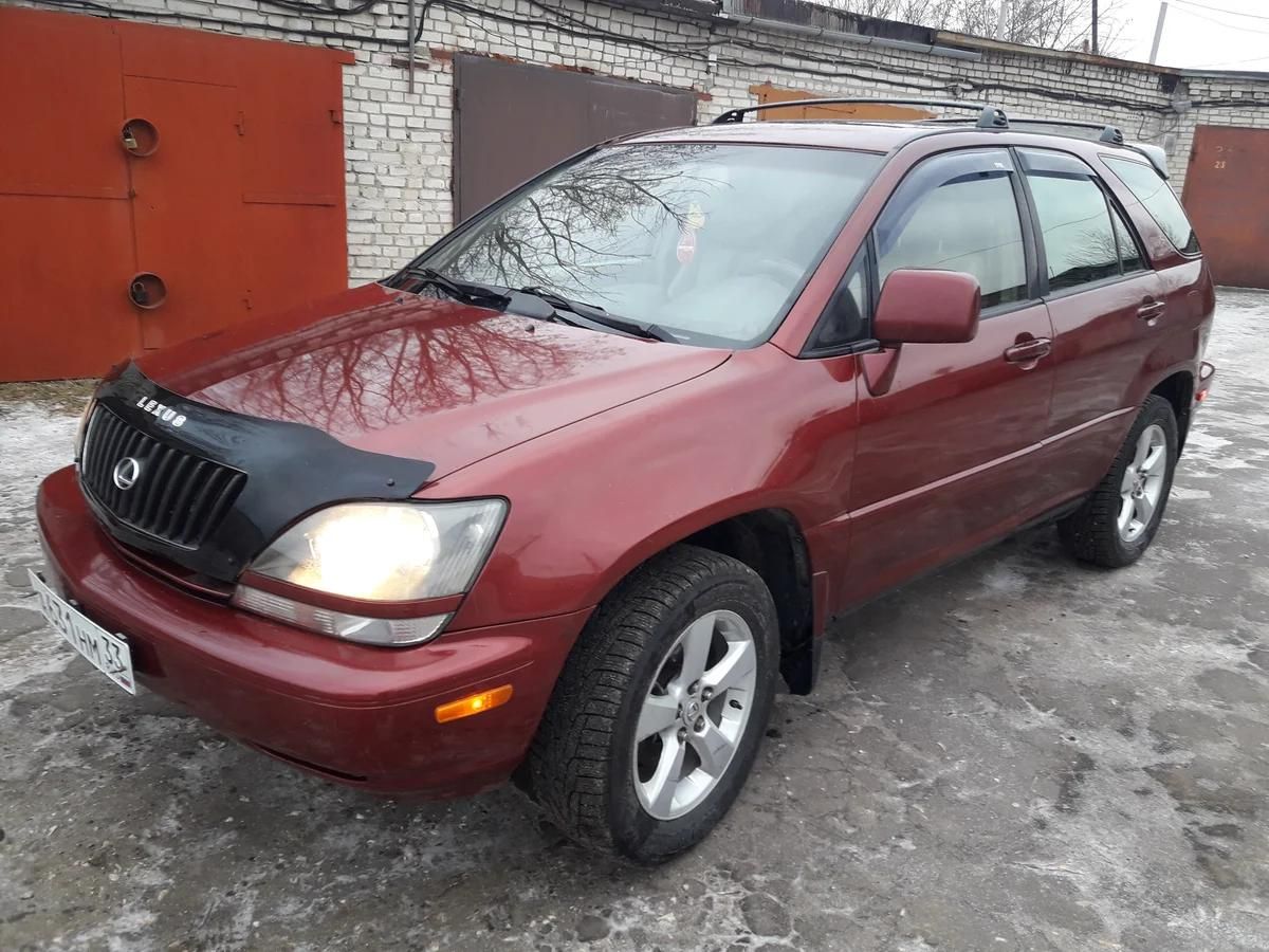 Дефлектор Vip-Tuning для капота (c облицовкой радиатора) Lexus RX I 300 1997-2003. Артикул LX02