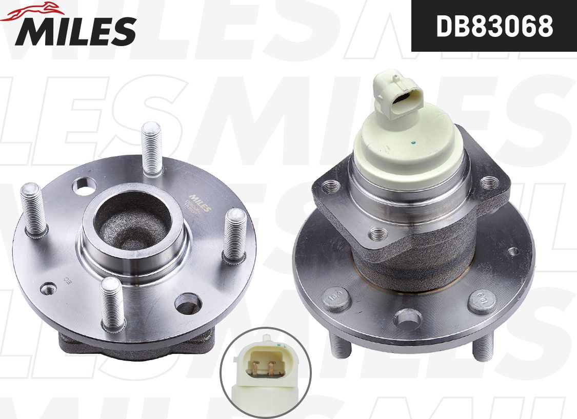 Ступица колеса с интегрированным подшипником Miles. Артикул DB83068