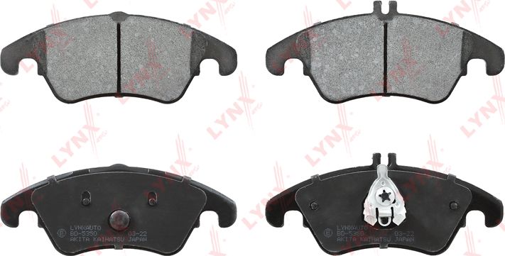 Тормозные колодки LYNXauto. Артикул BD-5350