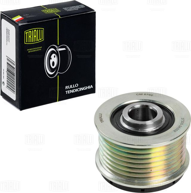 Ролик привод. ремня (обгонная муфта) для а/м Kia Mohave (07-) 3.0d (CM 6762) (Trialli) Trialli. Артикул CM6762