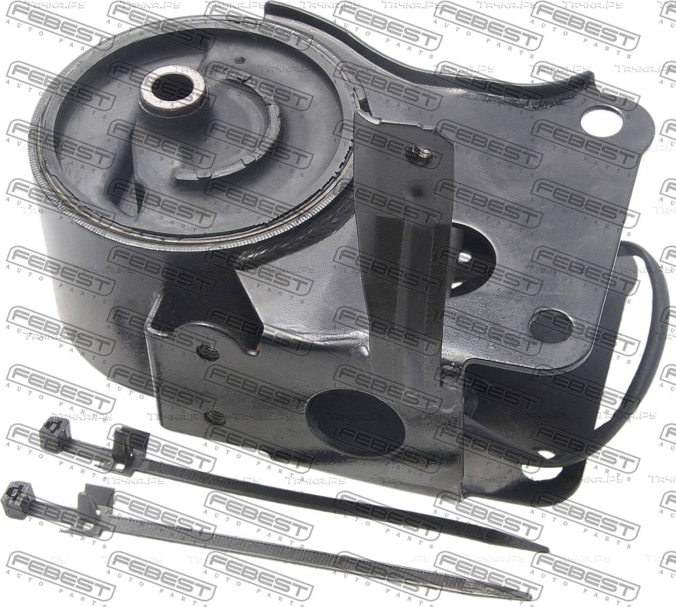 Подушка (опора) двигателя Febest задняя для Nissan Teana J31 2003-2008. Артикул NM-J31RR