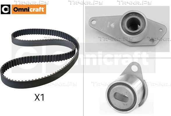 Ремень ГРМ с роликами (комплект) Omnicraft для Renault 21 1986-1994. Артикул 2328642