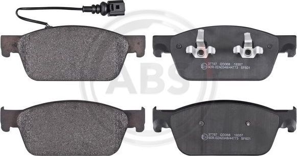 Тормозные колодки ABS. Артикул 37767