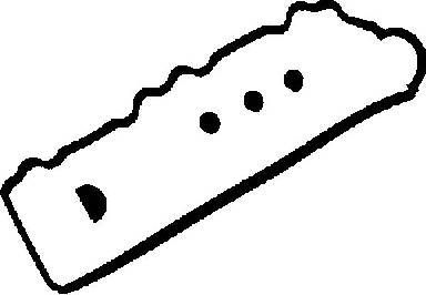 Комплект прокладок клапанной крышки 441724 BGA. Артикул RK5379