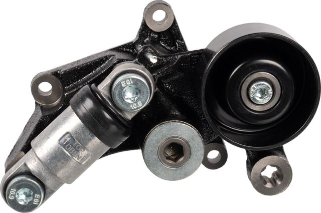 Натяжной ролик (натяжитель) приводного клинового зубчатого ремня Febi Bilstein (алюминий). Артикул 23501