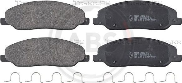 Тормозные колодки ABS. Артикул 37662