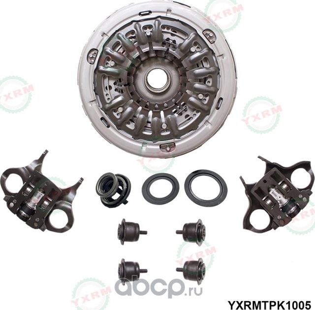 КОМПЛЕКТ СЦЕПЛЕНИЯ DPS6 СЦЕПЛЕНИЕ  РЫЧАЖНЫЕ ПРИВ (Yxrm). Артикул YXRMTPK1005