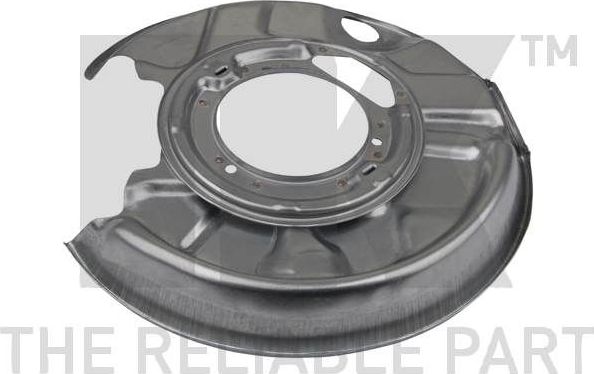 Кожух (щиток) тормозного диска NK задний левый для Mercedes-Benz W124, A124 1984-1993. Артикул 233309