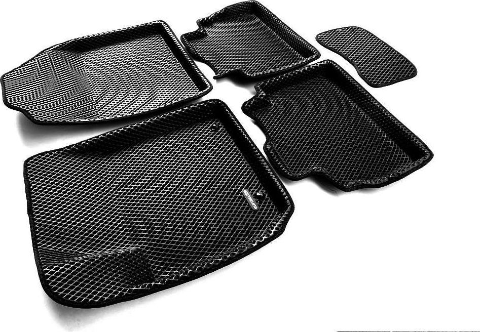 Коврики Euromat 3D EVA для салона Kia Soul III SK 2019-2026. Артикул EM3DEVA-002907