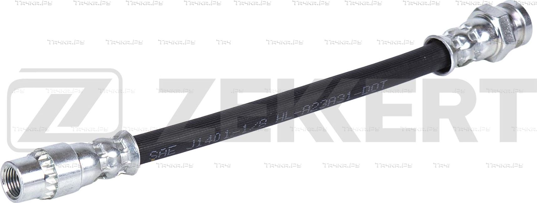 Тормозной шланг Zekkert задний правый/левый для Peugeot 1007 2005-2009. Артикул BS-9021