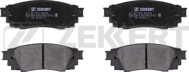Тормозные колодки Zekkert задние для Lexus UX I 2018-2026. Артикул BS-1525