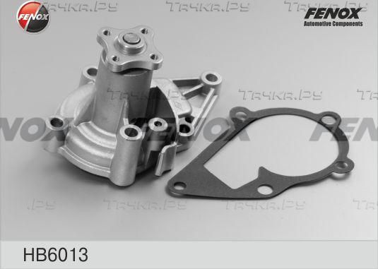Помпа (водяной насос) Fenox передний для Ford KA I 1999-2008. Артикул HB6013