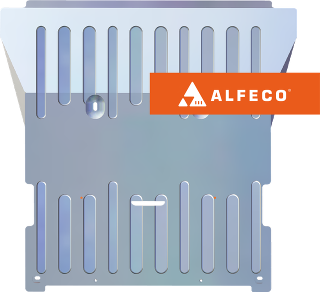 Защита алюминиевая Alfeco для картера BMW 5-серия E39 520 1995-2002. Артикул ALF.34.01al