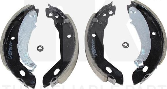 Тормозные колодки NK задние для Citroen AX 1989-1991. Артикул 2799427