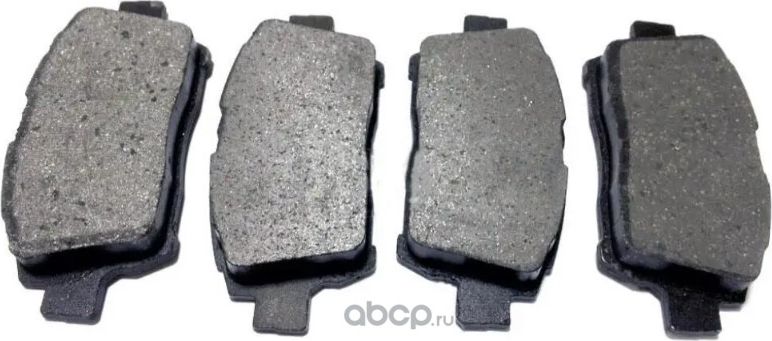 КОМПЛЕКТ КОЛОДОК ТОРМОЗНЫХ ДИСКОВЫХ TOYOTA MPT03 (Mando). Артикул mpt03