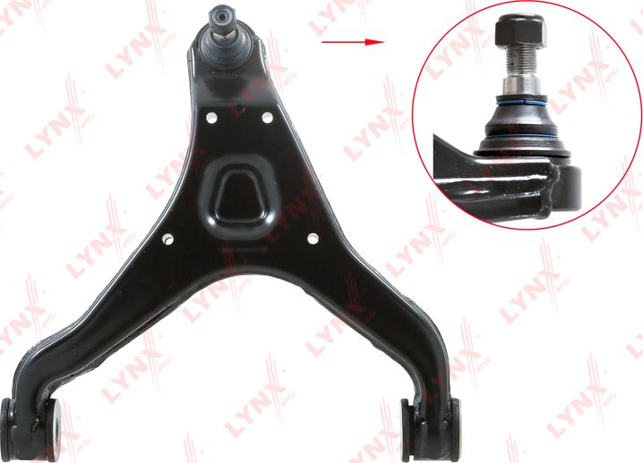 Поперечный рычаг передней подвески LYNXauto. Артикул B5151R