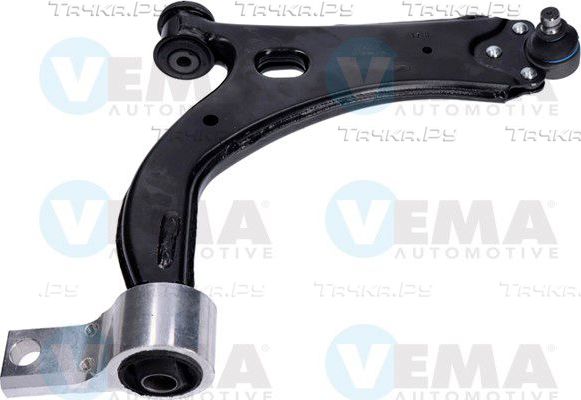 Поперечный рычаг передней подвески Vema правый для Ford Fiesta V 2001-2010. Артикул 23158