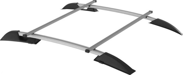 Рейлинги PT Group Усиленные с поперечинами для Lada Granta седан 2011-2025 Черный муар. Артикул LGR551504