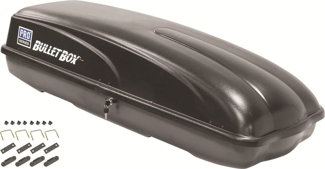 Автомобильный бокс Pro Series черный (400 л, 183 х 61 х 43 см). Артикул 63150