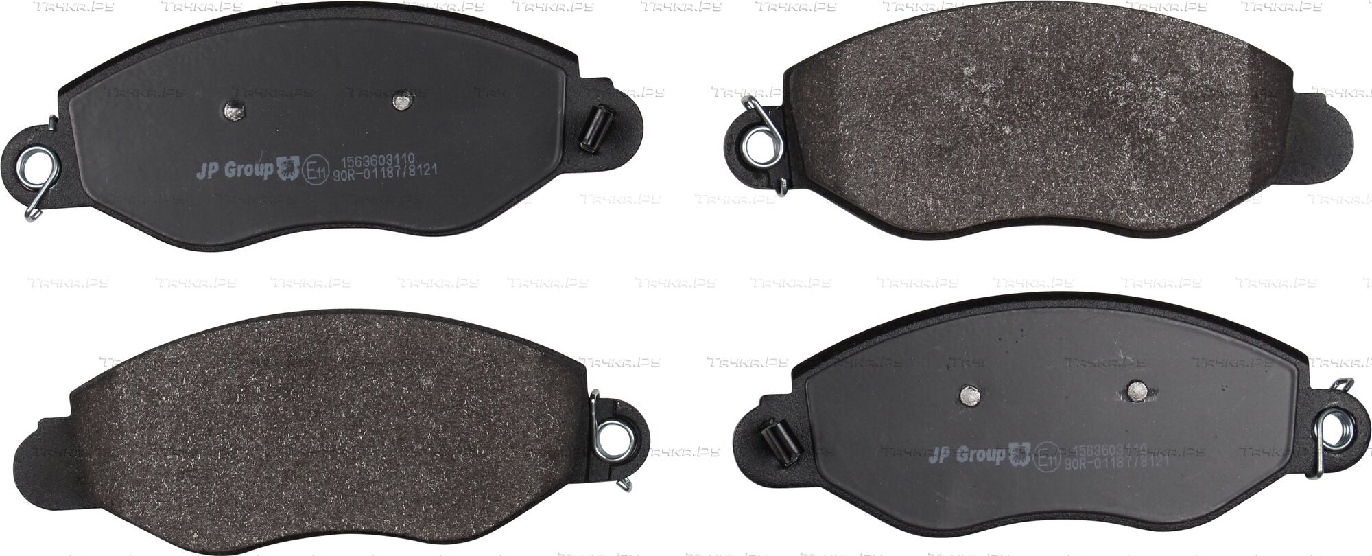Тормозные колодки JP Group передние для Ford Transit VI 2000-2006. Артикул 1563603110