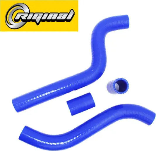 Патрубки радиатора для а/м ВАЗ-2108 -21099 (кт.4 шт.) силикон Riginal. Артикул RG21081303000SIL