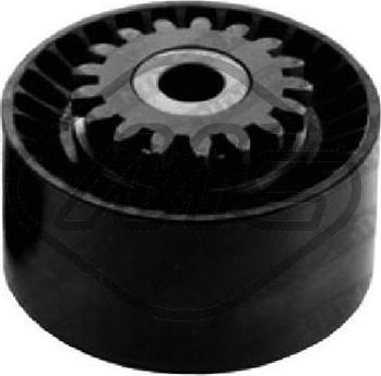 Направляющий (ведущий) ролик приводного поликлинового ремня Metalcaucho (полимерный материал). Артикул 05145