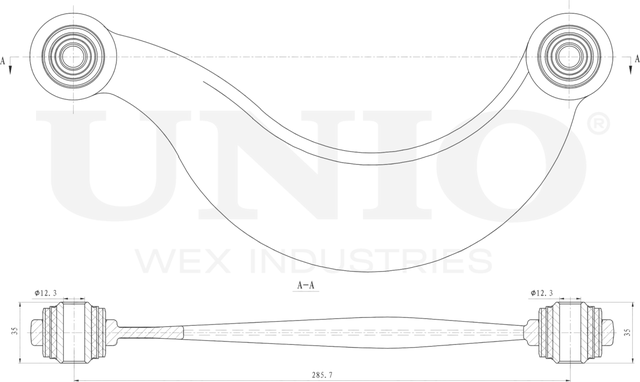 Рычаг подвески (Unio). Артикул SSP-40067