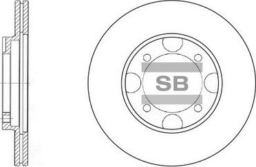 Тормозной диск Sangsin Hi-Q. Артикул SD1013