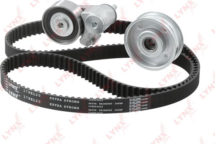 Ремень ГРМ с роликами (комплект) LYNXauto. Артикул PK-1354