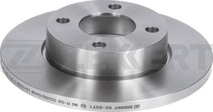 Тормозной диск Zekkert передний для Audi 90 II (B3) 1987-1991. Артикул BS-5071